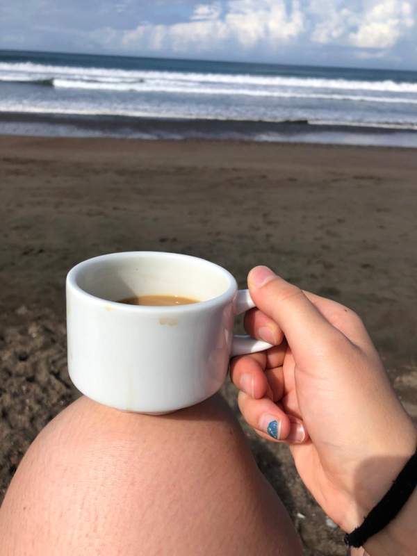 Beach coffee